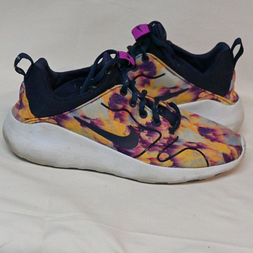 Nike Womens Kaishi 2.0 833667-400 Multicolor Running Shoes Lace Up Size 8‎